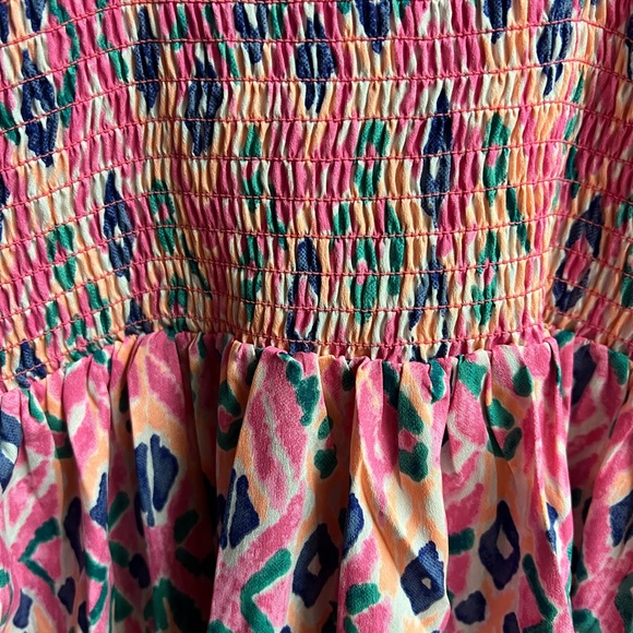 Roxy Shore Thing Zip Front Sundress XS - Picture 5 of 5